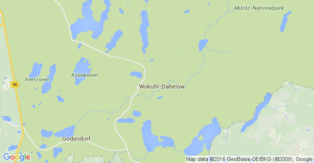 Karte Wokuhl Dabelow