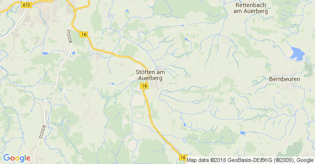 Karte Stötten am Auerberg