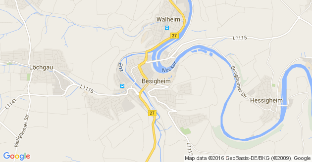 Karte Besigheim