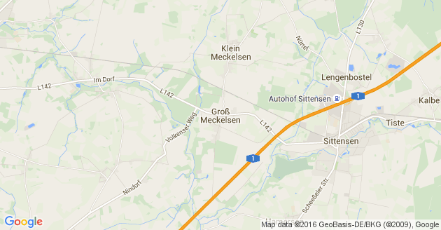 Karte Groß Meckelsen