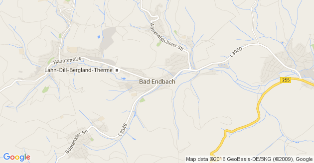 Karte Bad Endbach