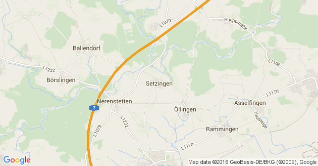 Karte Setzingen