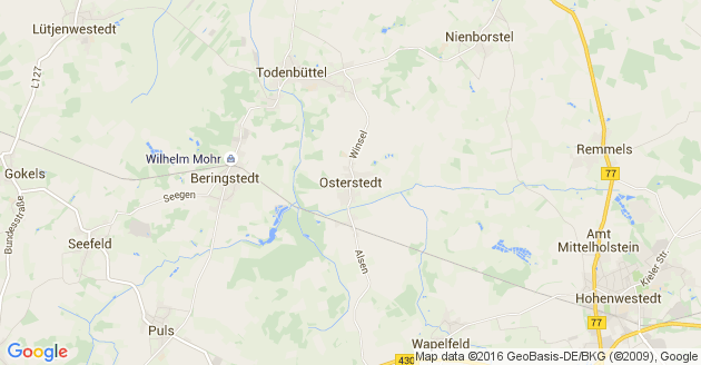 Karte Osterstedt
