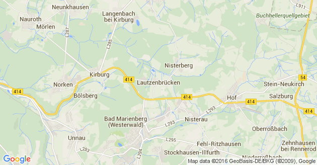 Karte Lautzenbrücken