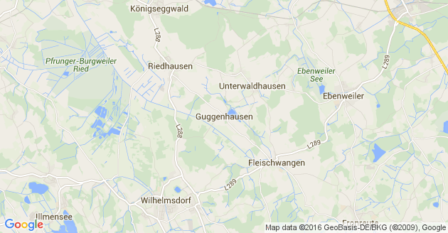 Karte Guggenhausen