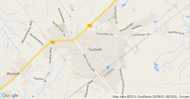 Karte Tostedt