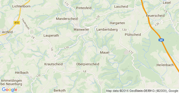 Karte Niederpierscheid