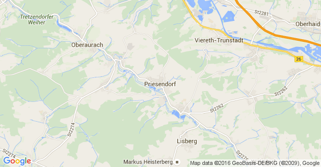 Karte Priesendorf
