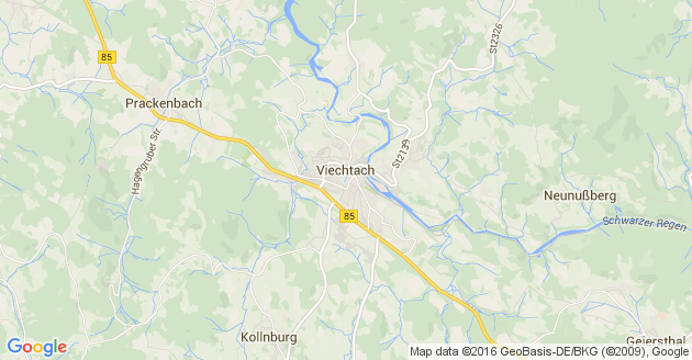Karte Viechtach