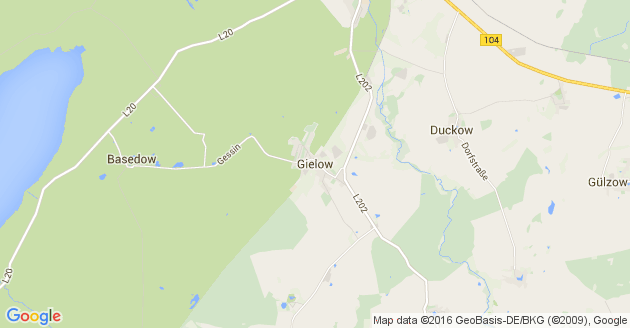 Karte Gielow