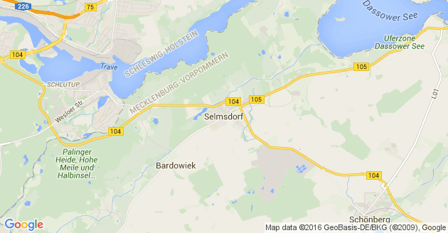 Karte Selmsdorf