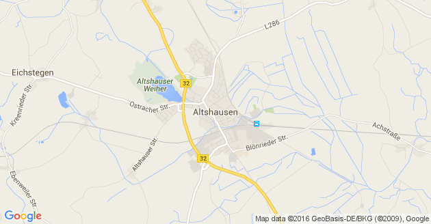 Karte Altshausen