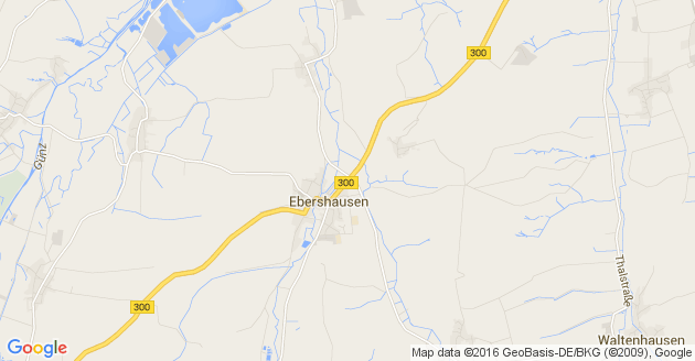 Karte Breitenthal bei Krumbach in Schwaben