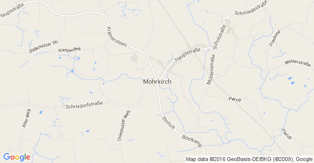 Karte Mohrkirch