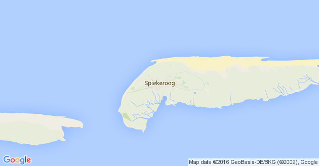 Karte Spiekeroog