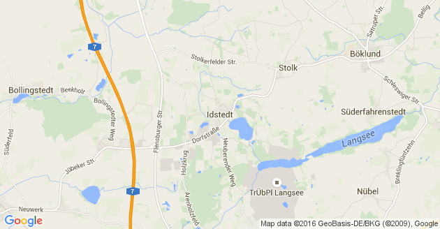 Karte Idstedt