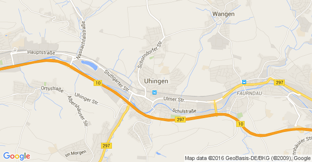 Karte Uhingen                