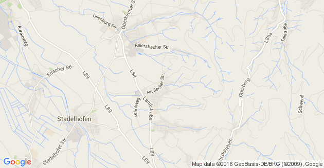 Karte Oberkirch in Baden     