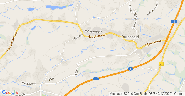 Karte Bornheim im Rheinland