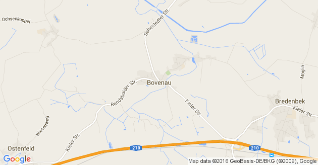 Karte Bovenau