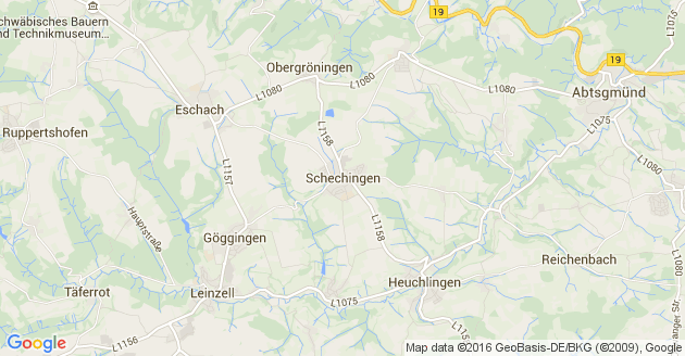 Karte Schechingen