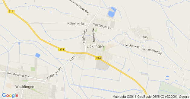 Karte Eicklingen