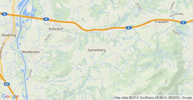 Karte Samerberg