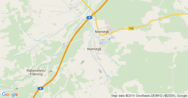 Karte Niemegk