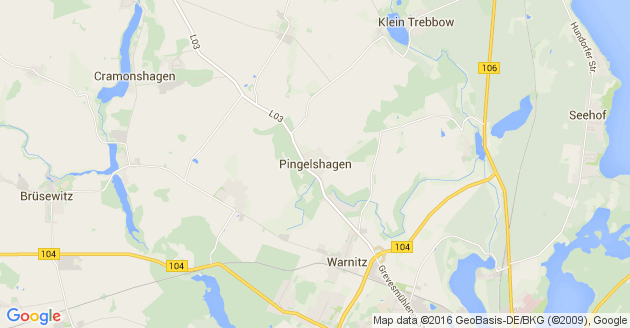 Karte Pingelshagen