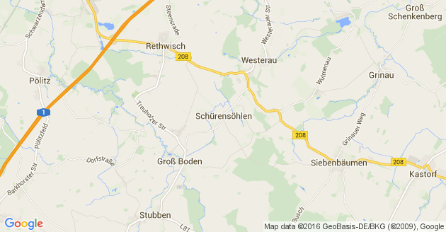 Karte Schürensöhlen