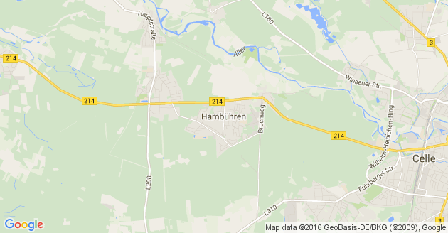 Karte Hambühren