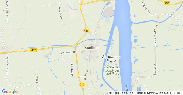 Karte Stadland
