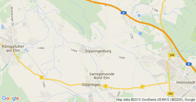 Karte Süpplingenburg