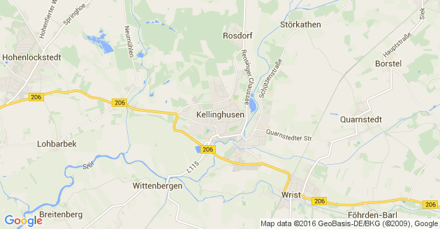 Karte Kellinghusen