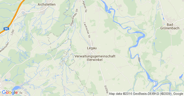 Karte Legau