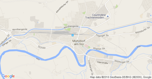 Karte Mühldorf am Inn