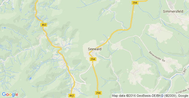 Karte Seewald