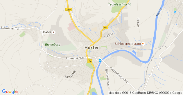 Karte Höxter                 