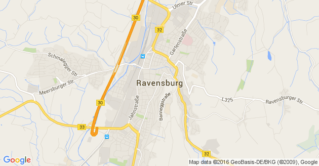 Karte Ravensburg