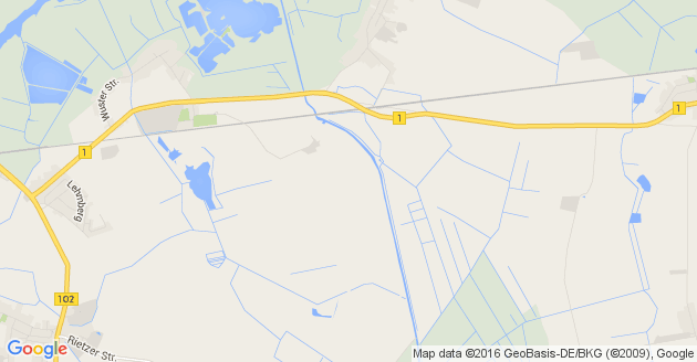 Karte Groß Kreutz Emster