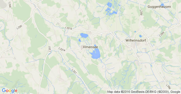 Karte Illmensee