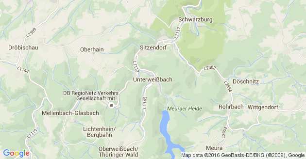 Karte Unterweißbach