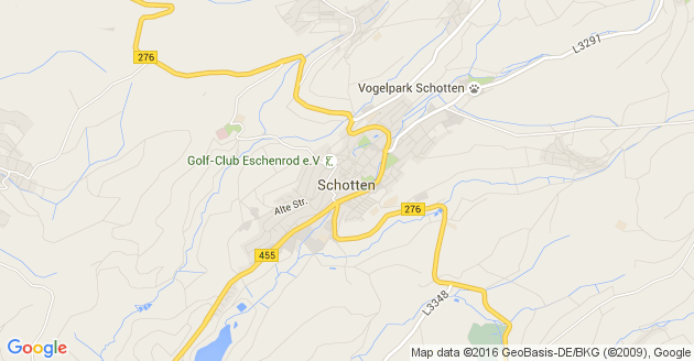 Karte Schotten in Hessen