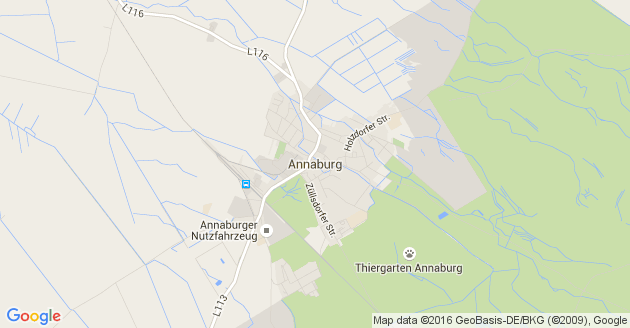 Karte Annaburg
