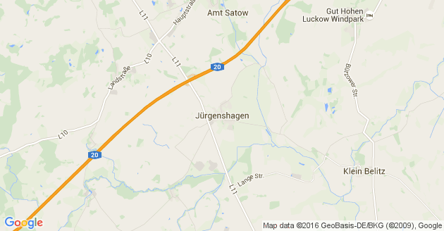 Karte Jürgenshagen