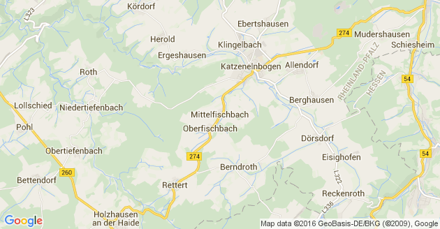 Karte Mittelfischbach