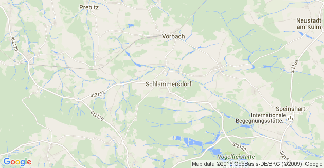 Karte Schlammersdorf