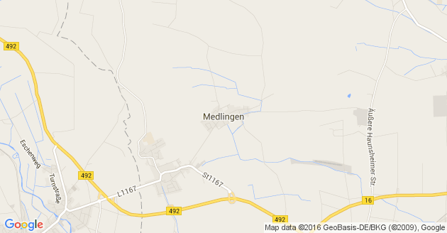 Karte Medlingen
