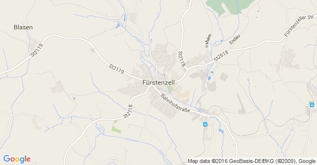 Karte Fürstenzell
