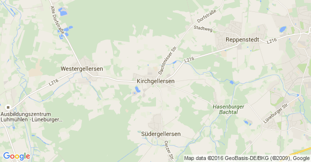 Karte Kirchgellersen